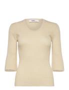 Lando - Cotton Base Tops Knitwear Jumpers Cream Day Birger Et Mikkelse...