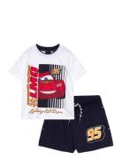 T Shirt + Short Sets Sets With Short-sleeved T-shirt Multi/patterned B...