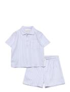 Pyjamas .-- Napb Pyjamas Sett Blue Mango