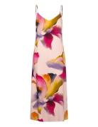 Nubotanica Slip Dress Knelang Kjole Multi/patterned Nümph