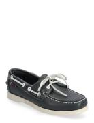 Docksides Portland W Mokasiner Lave Sko Navy Sebago