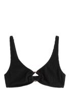 Bra Adele Crepe Swimwear Bikinis Bikini Tops Triangle Bikinitops Black...