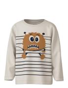Nmmvilasse Ls Nreg Top Tops T-shirts Long-sleeved T-shirts White Name ...