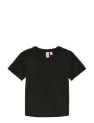 Vmpaulina Ss T-Shirt Ga Jrs Girl Noos Tops T-shirts Short-sleeved Blac...