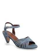 Hermine Sandal Med Hæl Multi/patterned Anonymous Copenhagen