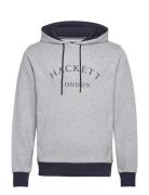 Heritage Ess Hoody Designers Sweat-shirts & Hoodies Hoodies Grey Hacke...