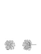 Floral Studs S Accessories Jewellery Earrings Studs Silver Edblad