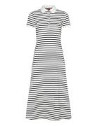 Tjw Maxi Polo Dress Maxikjole Festkjole Navy Tommy Jeans