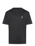Hmljr Pulse Training T-Shirt Tops T-shirts Short-sleeved Black Hummel