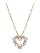 Affinity Pearl Heart Necklace Accessories Jewellery Necklaces Dainty N...