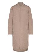 Quilt Jackets Vattert Jakke Beige Ilse Jacobsen