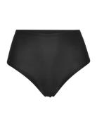 Soft Stretch High Waist Thong Lingerie Panties High Waisted Panties Bl...