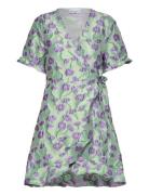 Alicante Dress Kort Kjole Green Noella