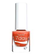7 Day Hybrid Polish 7348 Neglelakk Sminke Orange Depend Cosmetic
