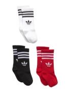 Crew Sock 3P Sokker Strømper Multi/patterned Adidas Originals