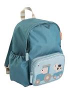Kids Backpack Tiny Farm Blue 7,5 L Accessories Bags Backpacks Blue D B...