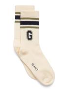 Graphic Socks Socks & Tights Socks Cream GANT