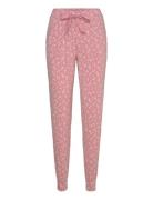 Pant Jersey Print Pyjamasbukser Pysjbukser Pink Hunkemöller