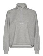 Comfy Modal Half Zip Tops Sweat-shirts & Hoodies Sweat-shirts Grey Aim...