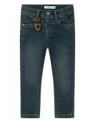 Nmmtheo Dnmthayer 2689Swe Key Pant Noos Bottoms Jeans Skinny Jeans Blu...