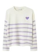 Nkfline Ls Knit Ps Noos Tops Knitwear Pullovers Multi/patterned Name I...