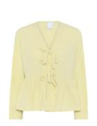 Bea Blouse Tops Blouses Long-sleeved Yellow CCDK Copenhagen