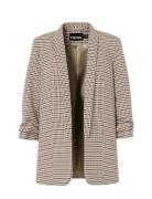 Pcbosella 3/4 Printed Blazer Noos Bc Blazers Single Breasted Blazers B...