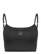 Lunar Studio Bra Top Sport Crop Tops Sleeveless Crop Tops Black Moonch...