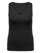 Cartime Life 2-Way V-Neck Tank Top Jrs Tops T-shirts & Tops Sleeveless...