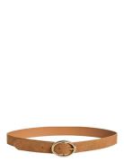 Pclaura Suede Jeans Belt Kca Belte Brown Pieces