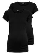 Olmlovely Life S/S Ck Top2Pack Noos Tops T-shirts & Tops Short-sleeved...