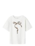 Nkflisemarie Nreg Ss Top Box Tops T-shirts Short-sleeved White Name It