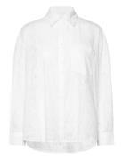 Lakelynn Shirt Tops Shirts Long-sleeved White Noella