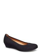 Ballerina Sko Wedge Black Gabor