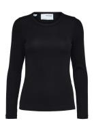 Slfdianna Ls O-Neck Top Noos Tops T-shirts & Tops Long-sleeved Black S...