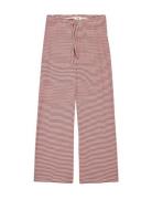 2X2 Cotton Stripe Verona Pants Bottoms Trousers Red Mads Nørgaard