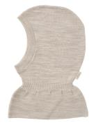 Lt. Knitted Merino Balaclava With Frill Accessories Headwear Balaclava...