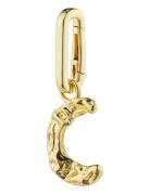 Charm Pendant, Gold-Plated Halskjede Anheng Gold Pilgrim