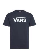 Mn Vans Classic Sport T-shirts Short-sleeved Navy VANS