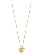 Luis Necklace Gold-Plated Accessories Jewellery Necklaces Dainty Neckl...