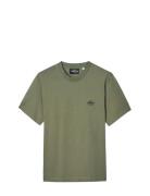 Cotton Jersey Frode Logo Tee Fav Tops T-shirts Short-sleeved Khaki Gre...