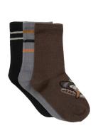 3-Pack Socks Socks & Tights Socks Multi/patterned Minymo