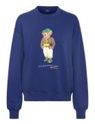 Polo Bear Lightweight Fleece Crewneck Tops Sweat-shirts & Hoodies Swea...