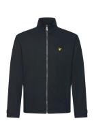 High Neck Twill Jacket Tynn Jakke Navy Lyle & Scott
