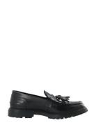 Bialoui Tassel Loafer Polido 2.0 Mokasiner Lave Sko Black Bianco