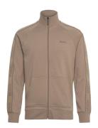 Liam Zip Jacket Designers Sweat-shirts & Hoodies Sweat-shirts Brown HU...