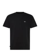 Cove T-Shirt Tops T-shirts Short-sleeved Black Makia
