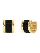 Frame Enamel Hoops Accessories Jewellery Earrings Hoops Gold Edblad