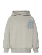 Tnpatrick Os Melange Hoodie Tops Sweat-shirts & Hoodies Hoodies Grey T...