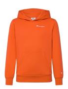Hooded Sweatshirt Sport Sweat-shirts & Hoodies Hoodies Orange Champion